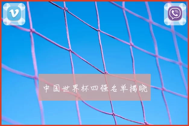 中国世界杯四强名单揭晓