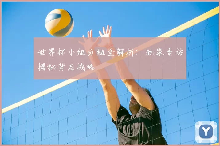 世界杯小组分组全解析:独家专访揭秘背后战略